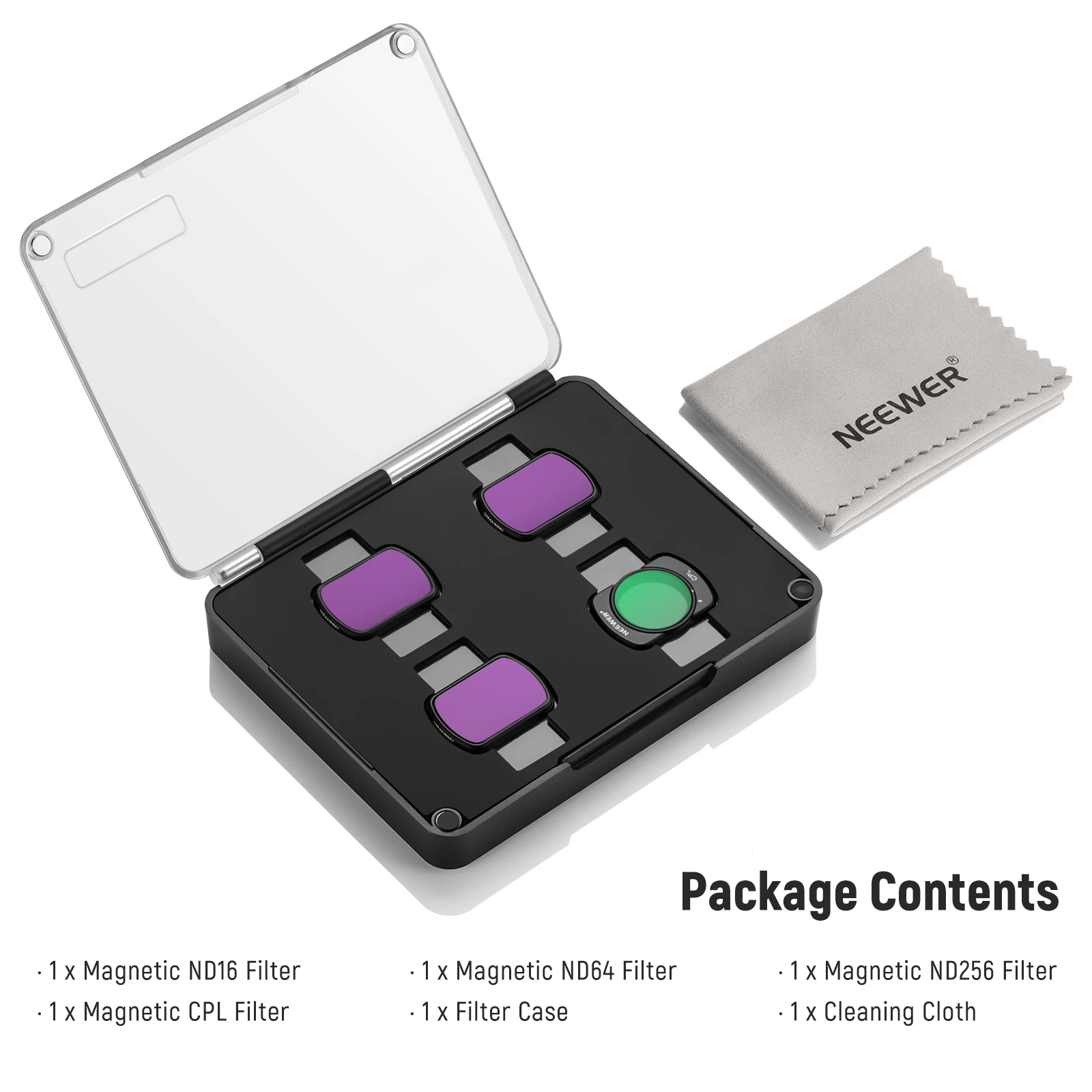 Neewer Magnetisches Nd-Filter-Set für DJI Osmo Pocket 3/4 Objektivfilter HD Mehrfach Beschichtetes Optisches Glas Gimbal-Kamera-Zubehör – Detail 8