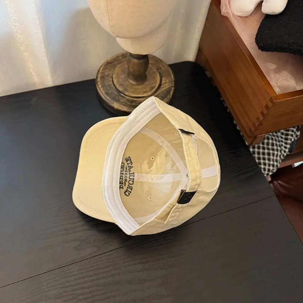 

Спортивная бейсболка из полиэстера с буквами, регулируемая винтажная кепка с утиным языком, удобная универсальная уличная бейсболка с буквами