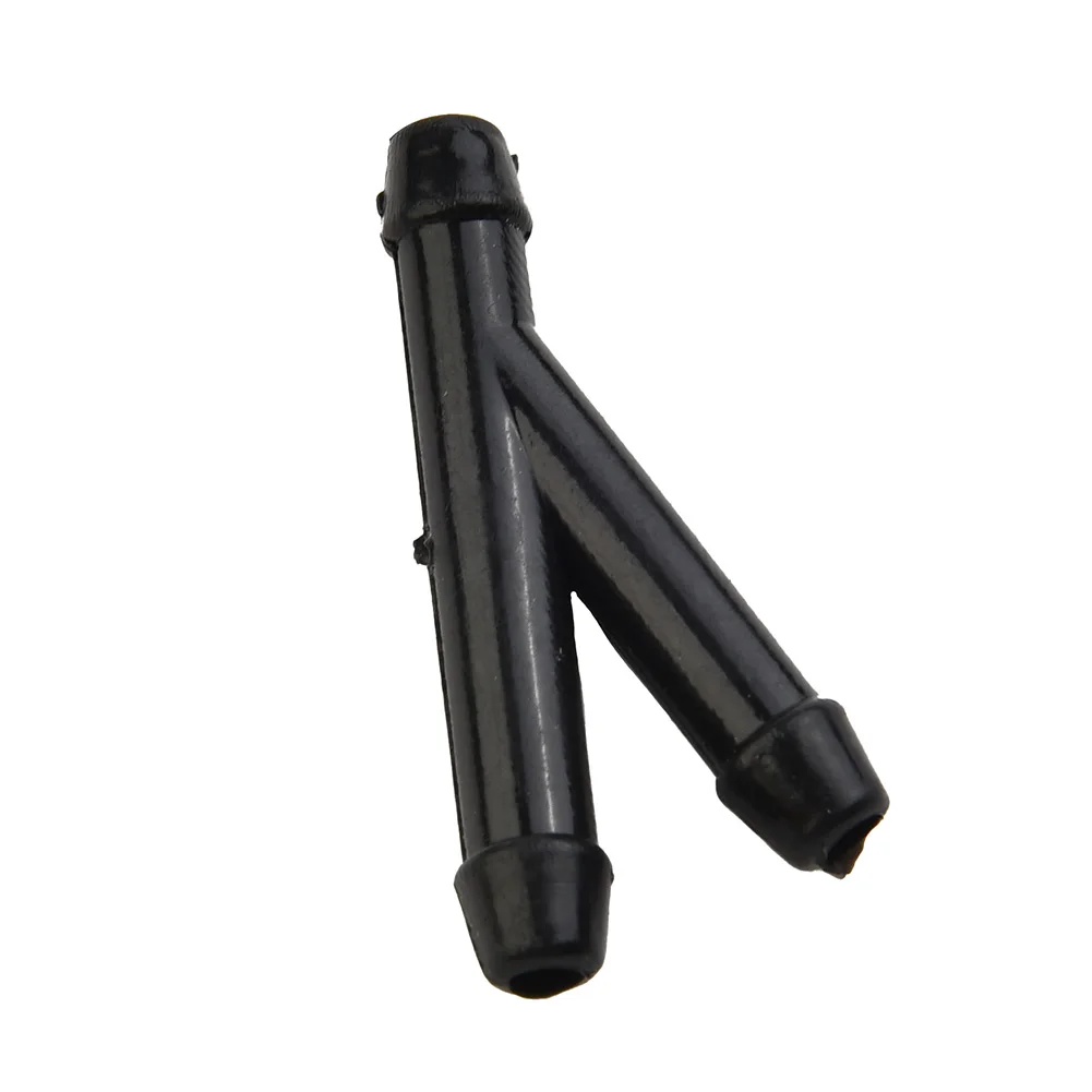 Jet Connector Hose Pipe Replacement Splitter T/Y/I Type 5M Black Car For Nozzle Pump Tube Windshield Jet Connector