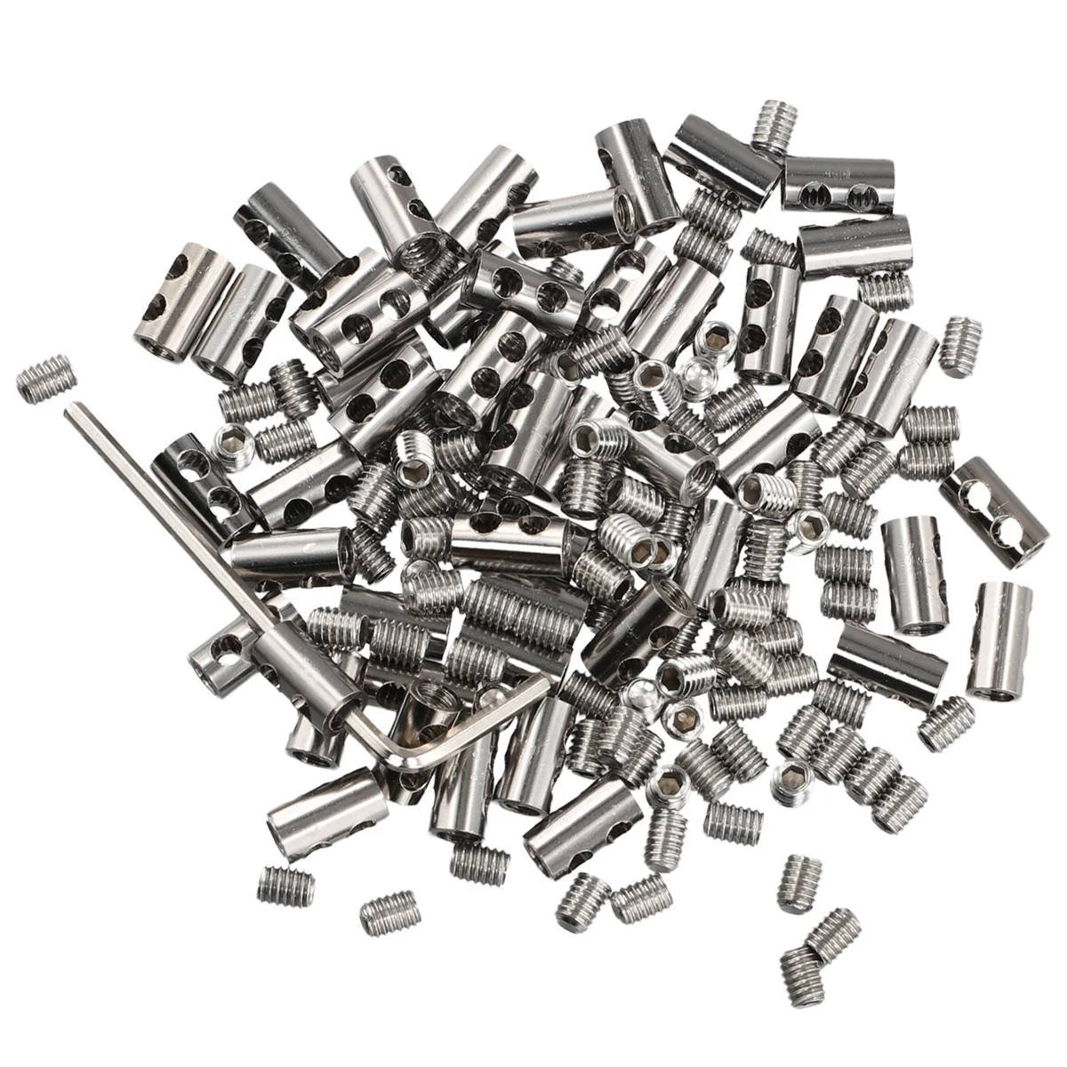 Cyl-50Pcs Wire Rope…