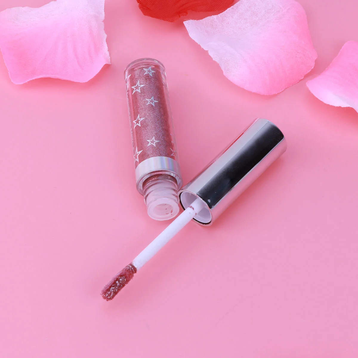 ظلال عيون بيرليسسينت 102 لامعة متوهجة مكياج عيون سائل حريري لامع يدوم طويلاً صالون مظهر بلينغ طبيعي #5