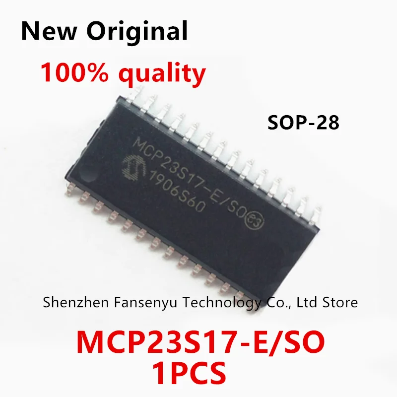 

New Original MCP23S17-E/SO MCP23S17T-E/SO MCP23S17 SOP-28 Extender Chipset