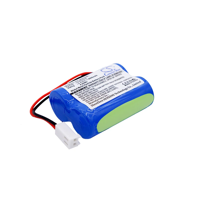 Crane Remote Control Battery For JAY:Transmitter UJ,Transmitter UP,UJZE2024, 2000mAh / 4.80Wh--Ni-MH--2.40V