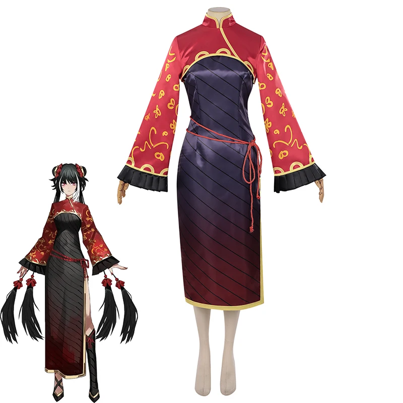 

Jia Xichun Cosplay Costumes Game Limbus Company Combat Suit Halloween Party Dressing For Women