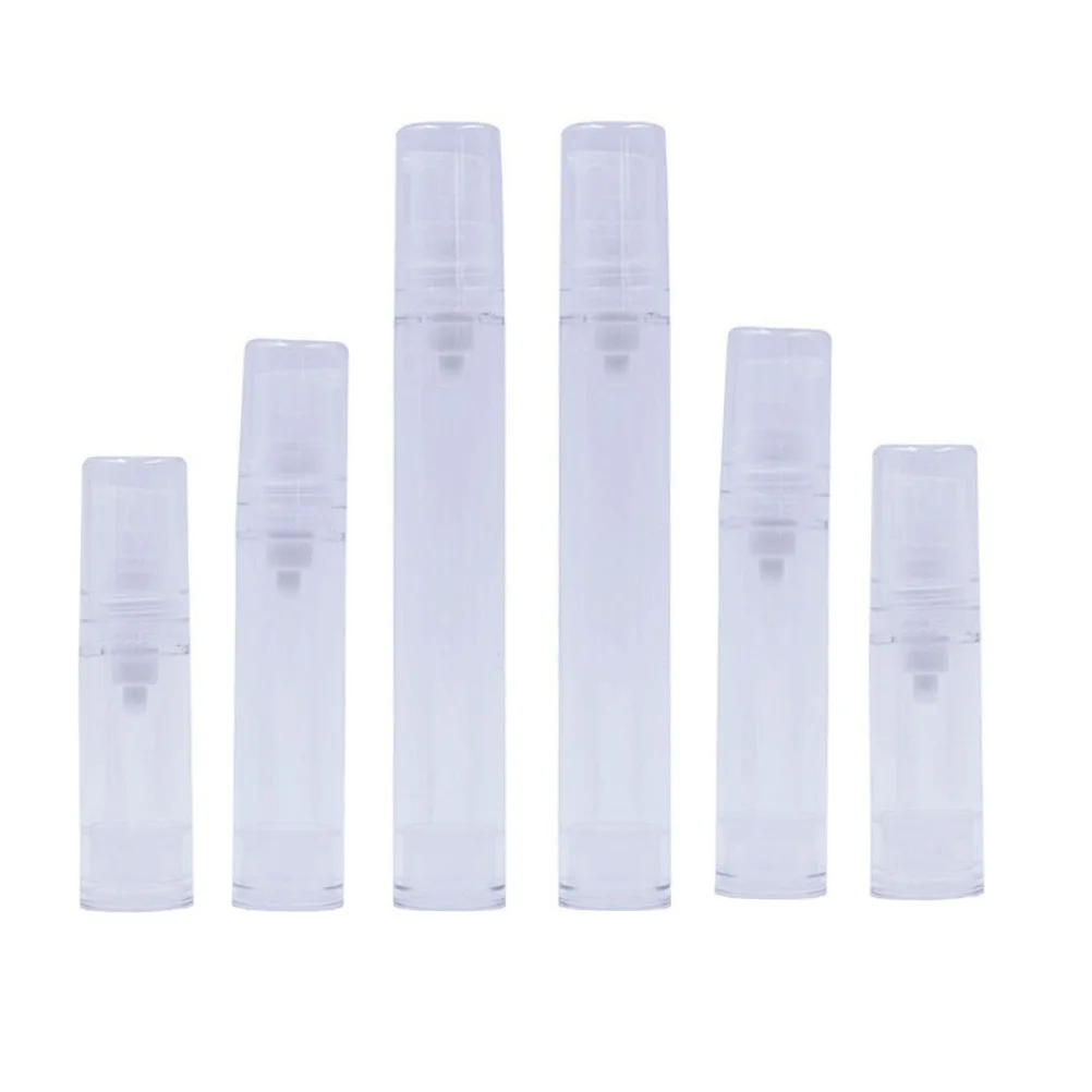 

6pcs /Set Travel Bottles 5Ml 10Ml 15Ml Leak Proof Refillable Toiletry Containers Squeezable Silicone Tubes For Shampoo Lotion