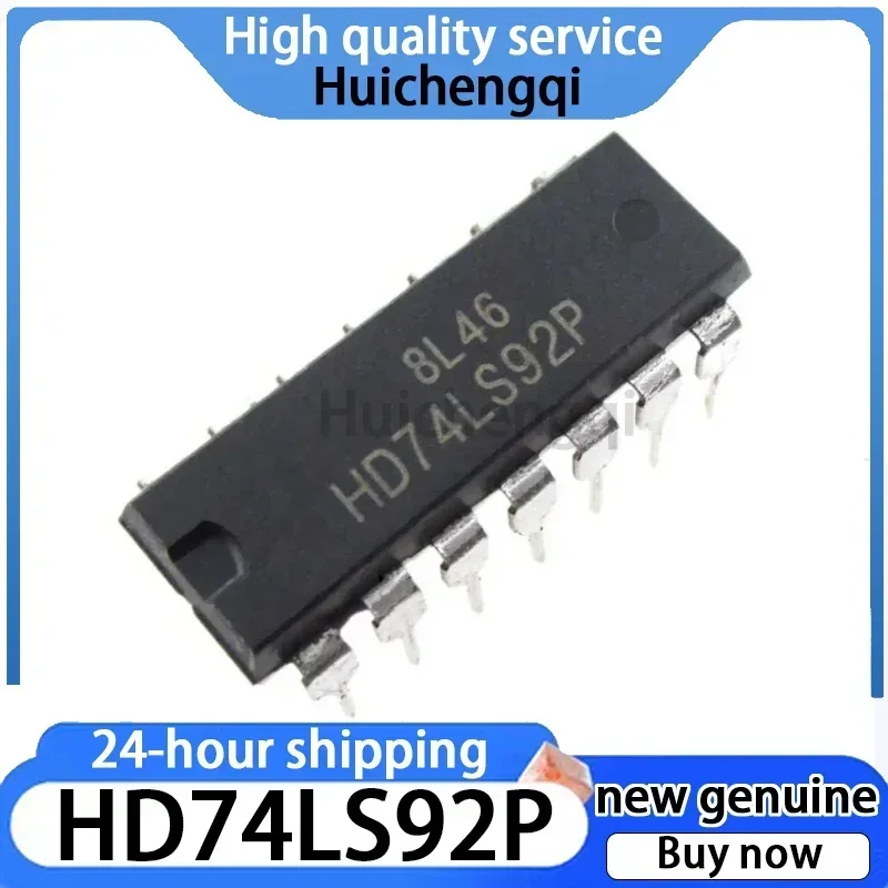 5PCS Genuine HD74LS92P HD74LS92 Direct Insertion DIP-14 Counter/divider