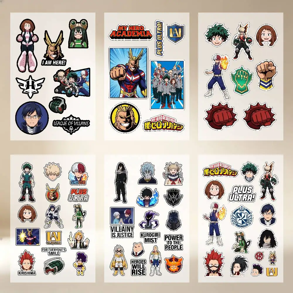 Anime B-Bakugo Katsuki Stickers Auto Body Bumper Windows Motorcycle Laptop Walls Vinyl Decal Car Tuning Accessories