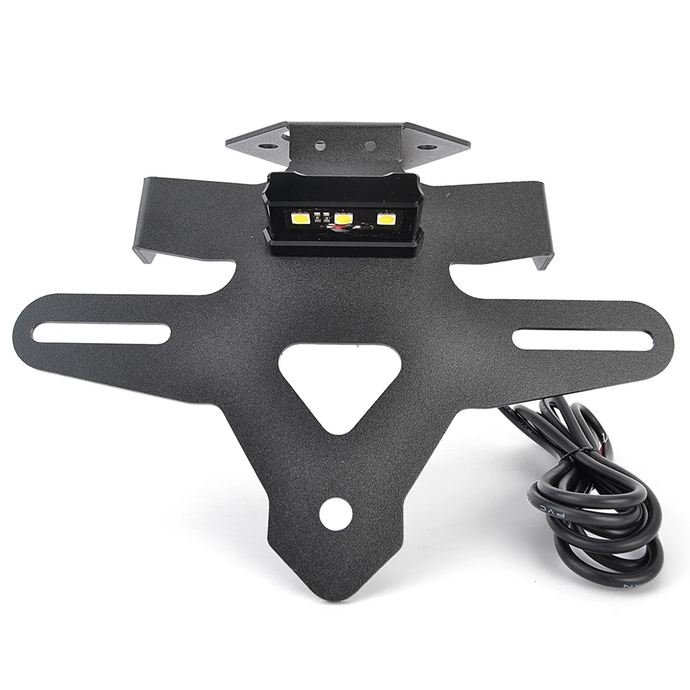 ل TR شارع الثلاثي 765 R/RS 2020 2021 2022 2023 2024 2025 دراجة نارية لوحة ترخيص قوس مع لوحة ضوء