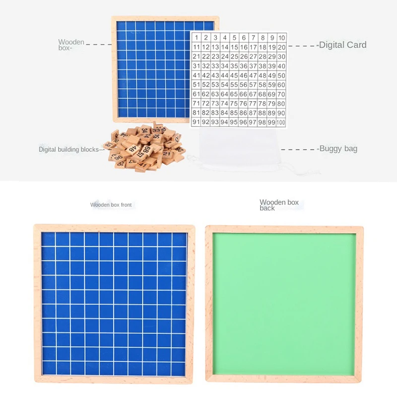 Number Wood Blocks 5