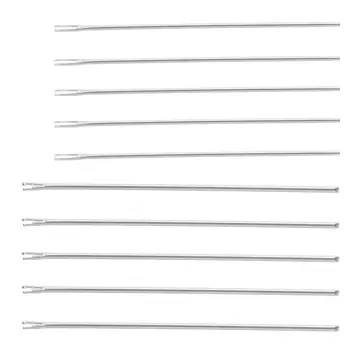 10-teiliges Haarstyling-Werkzeugset, 2 Größen, wiederverwendbar, für DIY-Häkelnadeln, Rerooting-Bastelbedarf, Rerooting-Nadeln 10 best sales Werkzeug zum Wiederverwurzeln - №10