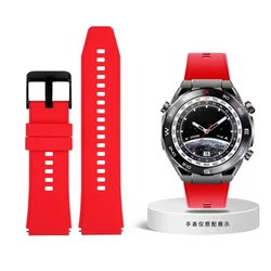 22mm Watchband For Huawei Watch Ultimate Wristband,Silicone Strap Bracelet Wristband for Huawei Ultimate /Buds Smartwatch Band