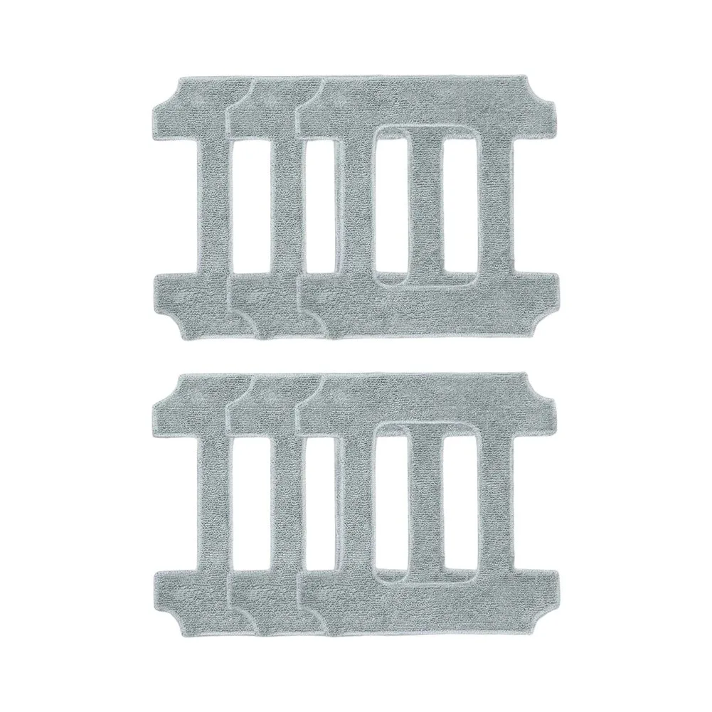 6pcs Cleaning Cloth Mop Pads For Liectroux For S11 Window Cleaning Robot Replacement Cleaning Cloth Mop Pads