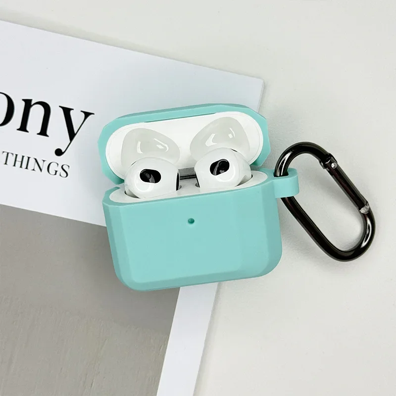 حافظات سماعات أذن من السيليكون الناعم لأجهزة Airpods 4/3 Airpods حافظة سماعات الرأس حافظة واقية لأجهزة Apple Airpods Pro 2 أغطية Airpod