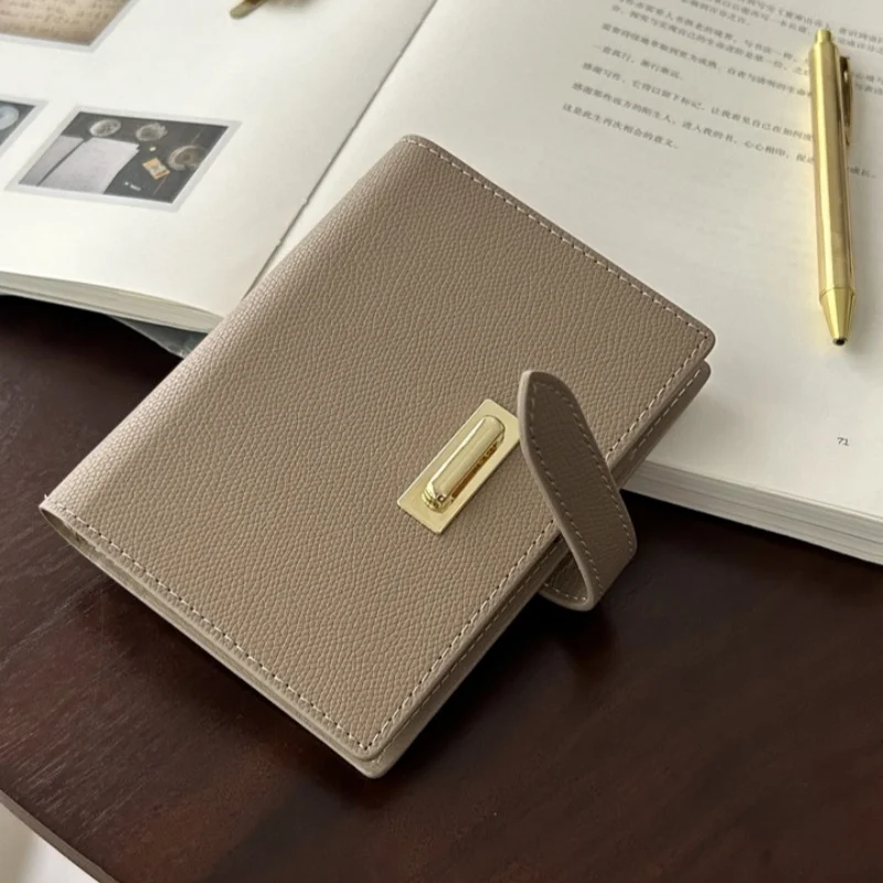 Retro Pocket Bill Budget Storage Book Id Card Bank Bus Card Holder Book Photo Album Idol Card Binder Photocards Collect Book