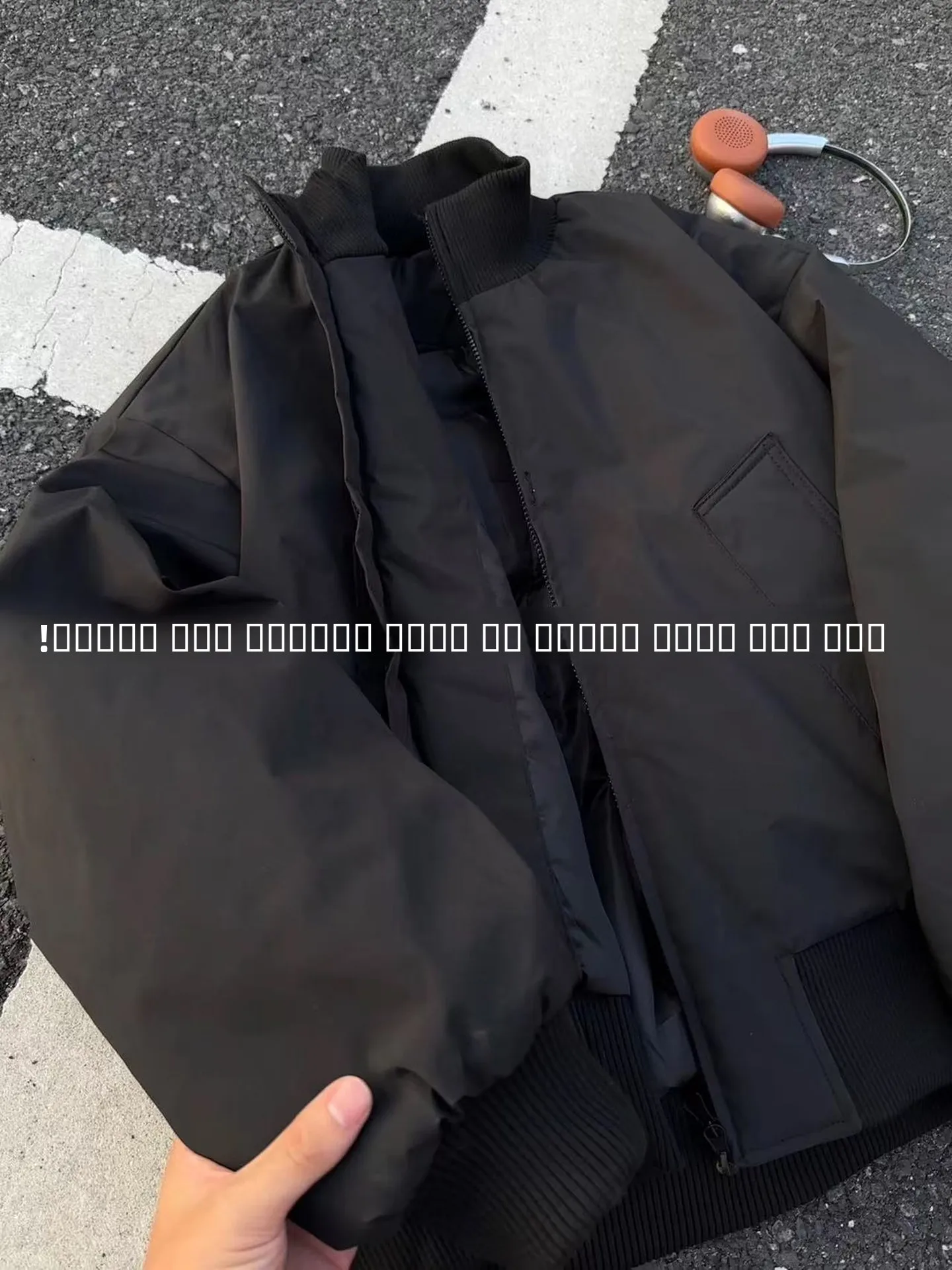 

Мужская хлопковая куртка Bla Cleanfit Flight Jaet: теплая, высококачественная, с воротником-стойкой, для осени и зимы