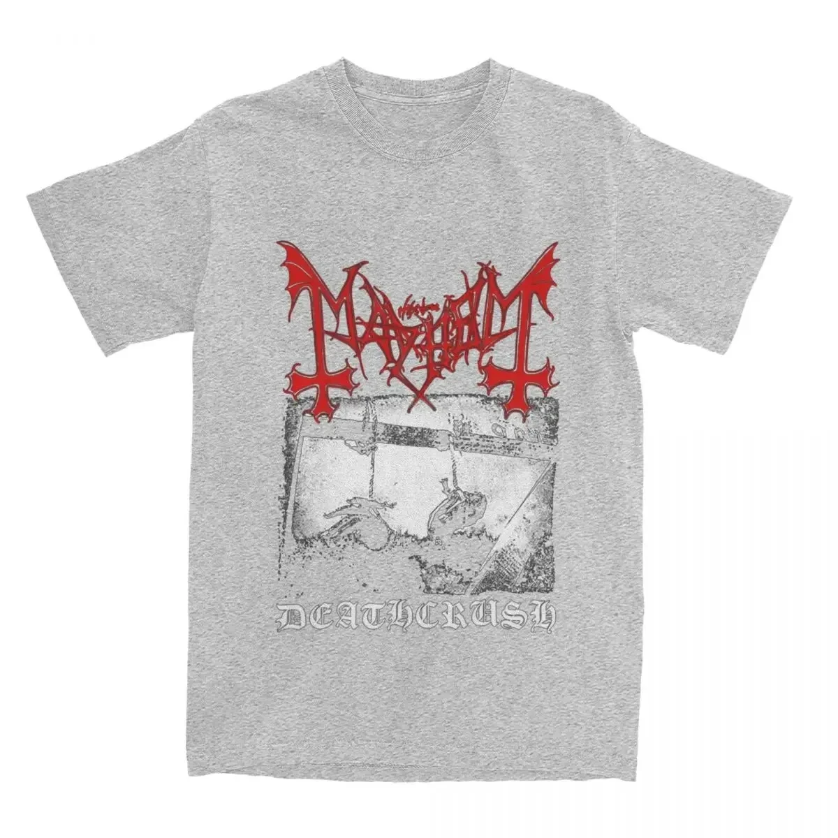 

2025 new model Men Women T Shirt Mayhem Deathcrush Euronymous Dead Varg Short SleeveCotton T Shirts O Neck Large Size T Shirt