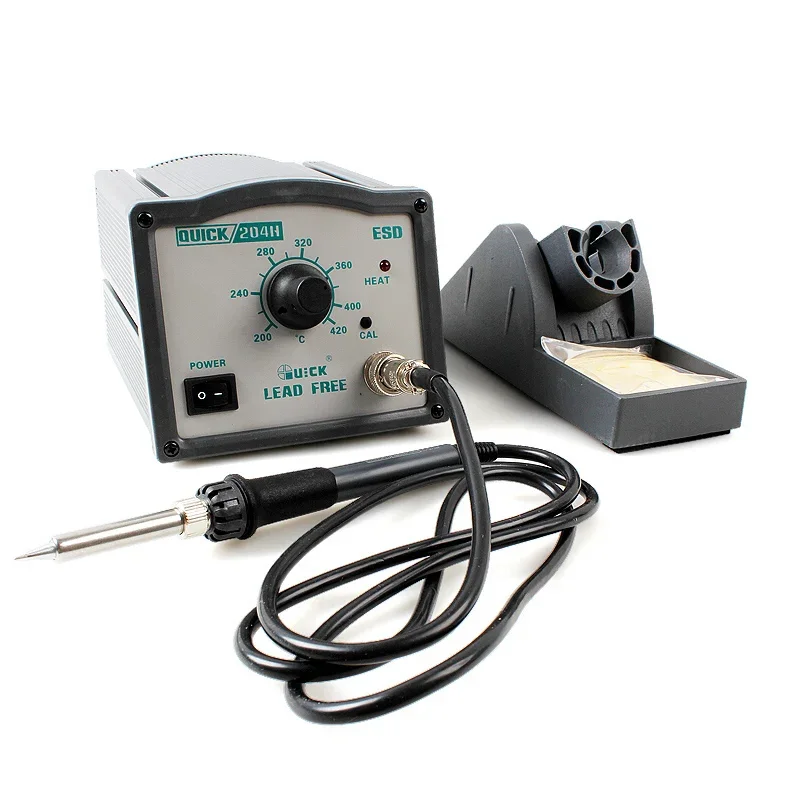 BC 90W 60W QUICK 204 204H Lead-free high-frequency eddy current soldering station, Output voltage, frequency: 36VAC 400KHz