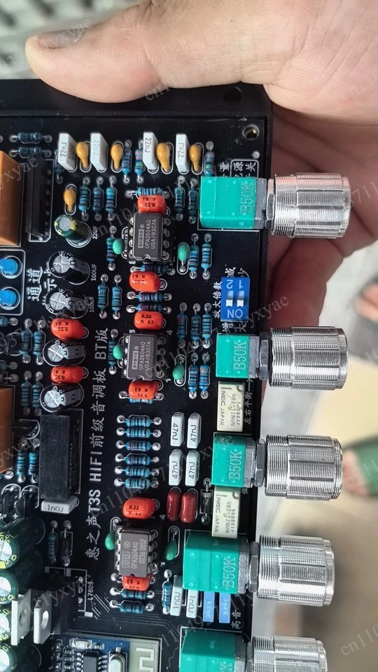 T3S HIFI pre-tuning board, audiophile level, front board, new tuning board, super LM1036