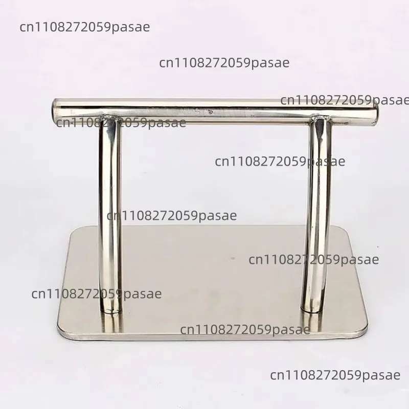 Furniture Accessories Barber Chair Parts  Styling Chair Footrset Foldable  Stainless Steel Footrest Rotatable
