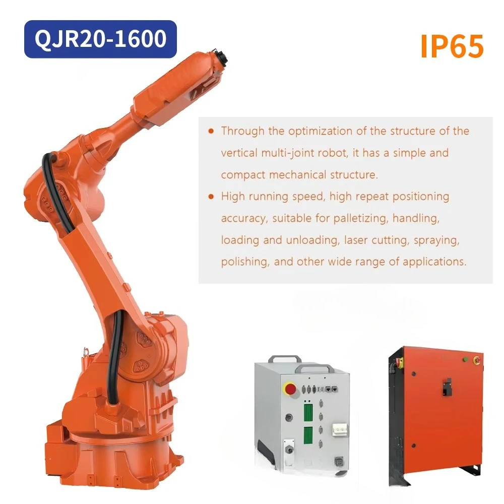 QJAR QJR20-1600 Industrial Robot Multifunctional for Welding Spraying Handling Applications