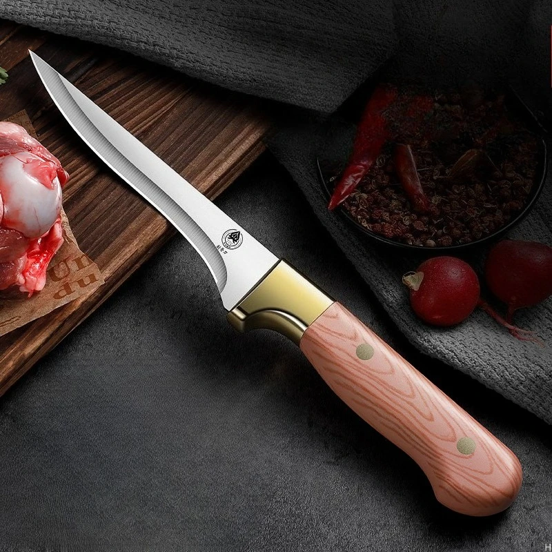 Seiko Stainless steel Bone-picking knife kitchen accessories, Sharp butcher's Special knife for sheep, pigs and cattle