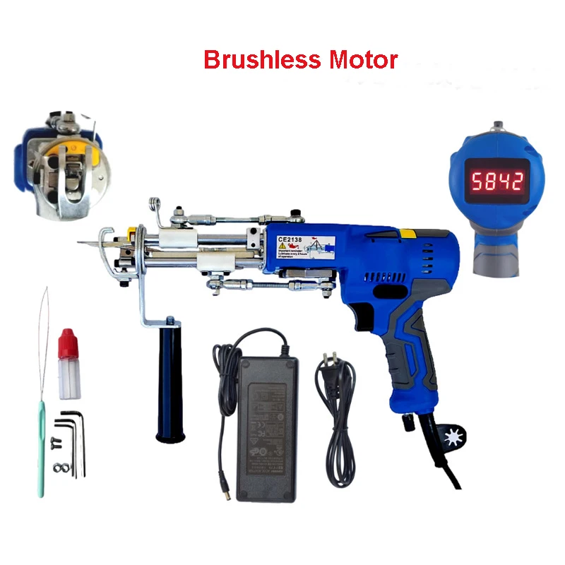 

2 IN 1 Tufting Gun Kit with Trimmer Carpet Tufting Gun Tufting Machine Cut Pile and Loop Pile DIY Tools