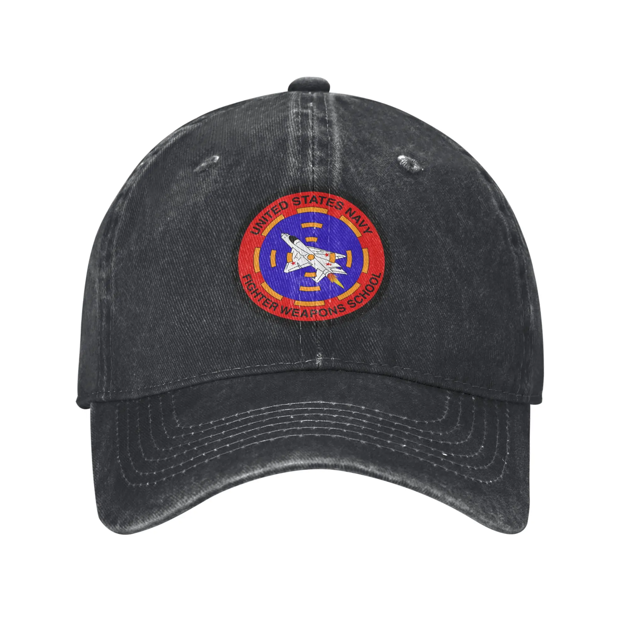 Custom Punk Unisex Tops Guns Cowboy Hat Adult Fighter Aircraft Air Force Film Adjustable Dad Hat Women Men Sports