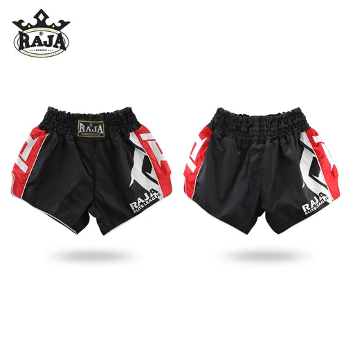 RAJA pantalones cortos de boxeo para entrenamiento de boxeo Fitness gimnasio lucha MMA Mauy Thai Kickboxing bañadores ropa