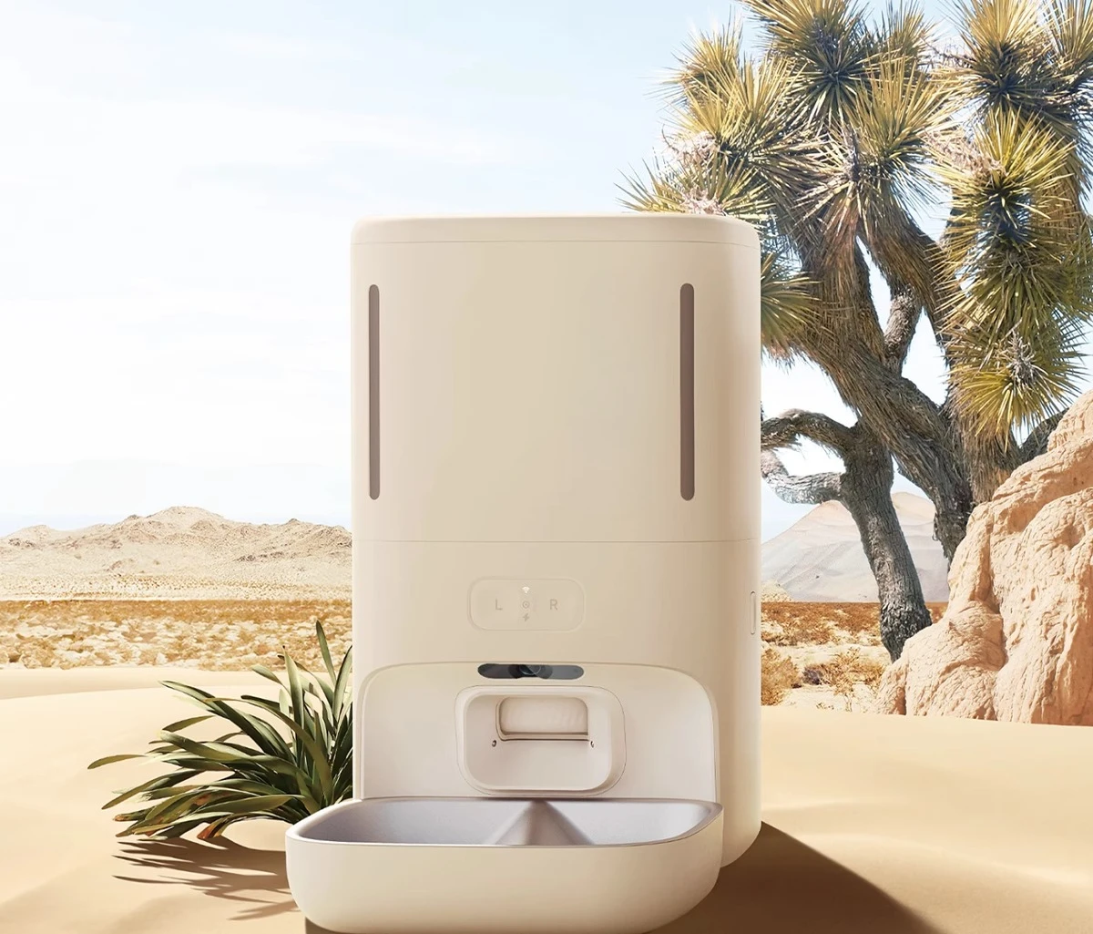 Wireless automatic feeder, pet intelligent visual interaction, timing and quantification