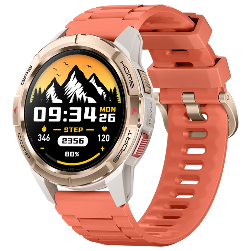 Mibro GS aktywny Smartwatch pozycjonowanie GPS 1000 nitów ekran AMOLED 5ATM wodoodporny 150 trybów sportowych inteligentny zegarek dla androida iOS