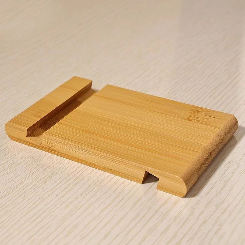 Soporte Universal de madera para teléfono móvil, accesorio de escritorio para iPhone 11 Pro Max X XS, Samsung S10 9