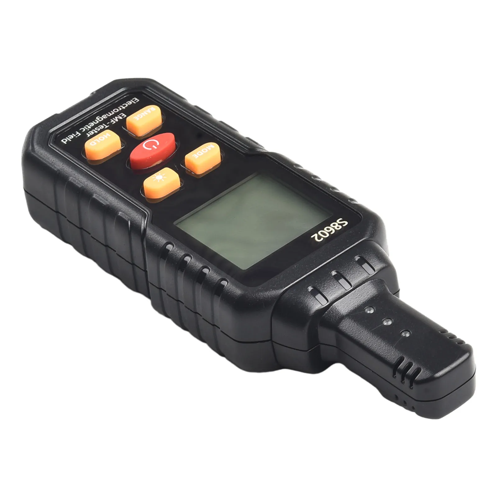 Campo di misurazione del campo magnetico Tester elettromagnetico Dosimetro Microcontrollore Chip Display digitale LCD Tempo di campionamento