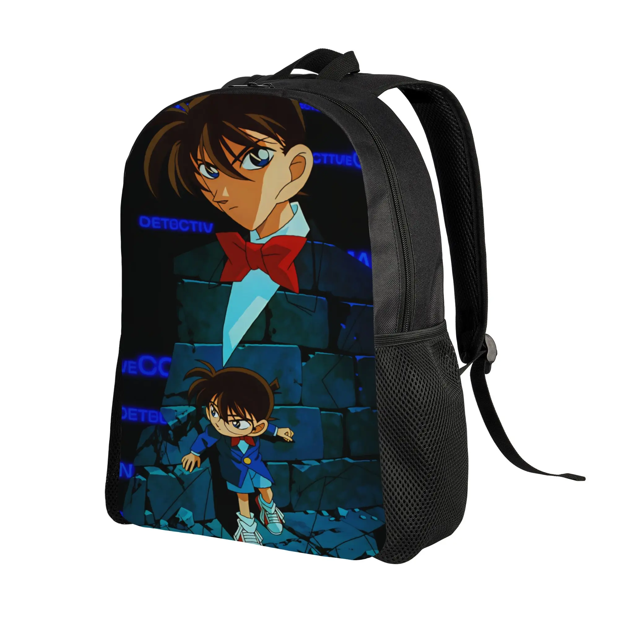 Detectives Conans Backpack  College Backpacks Teen Novelty School Bags Custom Lightweight Rucksack
