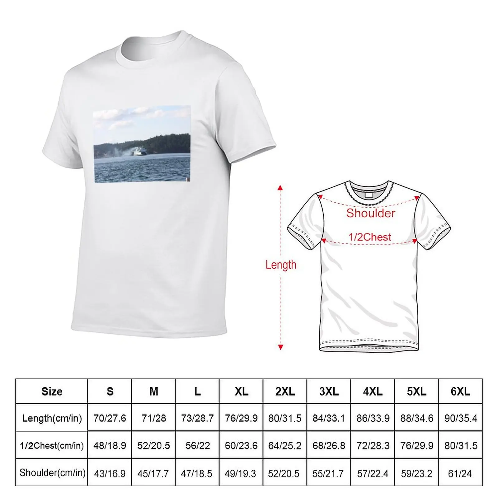 Washington State Ferry T-Shirt Performance Workout Short Sleeve Tee
