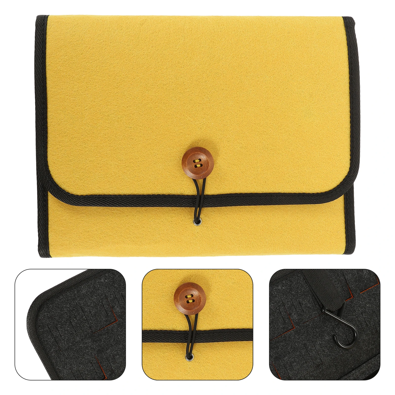 

Strap Storage Bag Watch Hanging Watchband Organizer Accessories Lightweight Travel Case Carrying Felt Collection