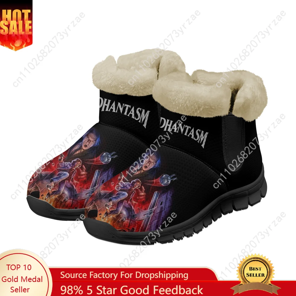 

Phantasm Snow Boot Men Women Teentager Warm Boot High Quality Personalized Fashion Casual Lightweight Sneakers Custom Made Shoes