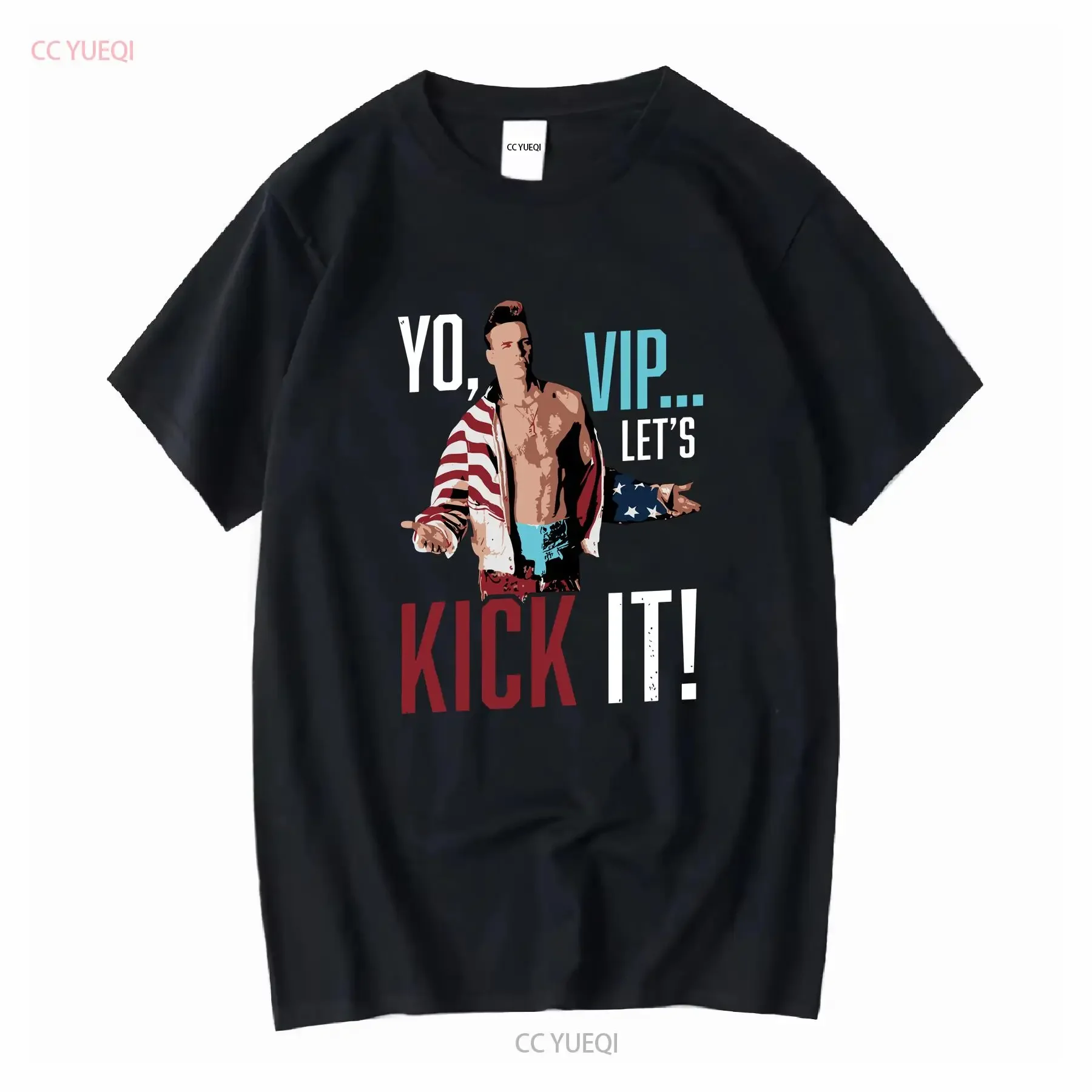 Vanilla Ice 90's Hip Hop Rapper Yo VIP Let's Kick It Men's T Shirt Concert Merch long or short sleeves vintage Washed graphic