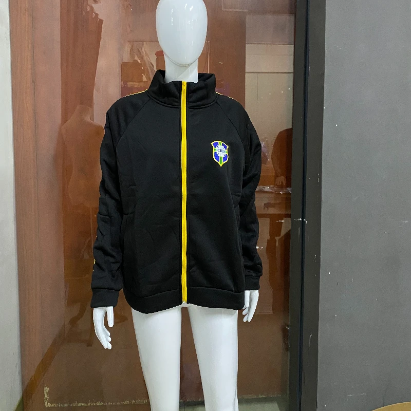 

Trendy, fashionable, personalized, versatile zipper jacket with multi-color printing, simple shopping essential, casual jacket
