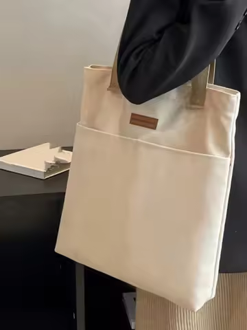 Life Saver Tote, For Messy Days, Tough Canvas Armor, Large Shoulder Bag