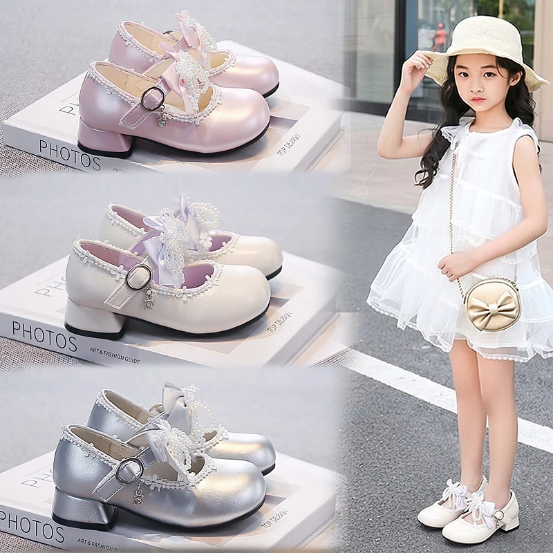 Girls Character-Inspired Mary Janes Kid's Sparkly Sequin & Rhinestone Dress Shoes Soft Sole Baby Cute Princess Pumps