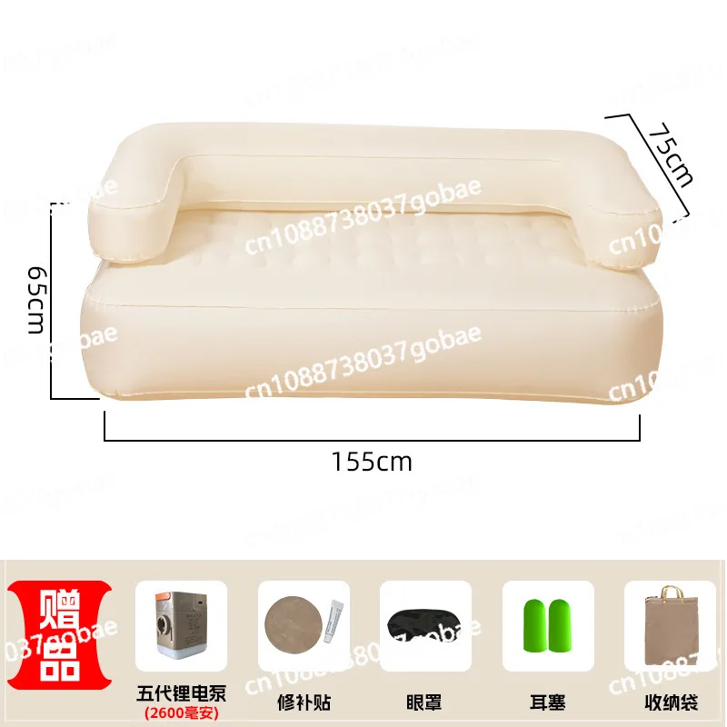 Divano da esterno Divano gonfiabile Campeggio esterno Aria pigra Singolo doppio