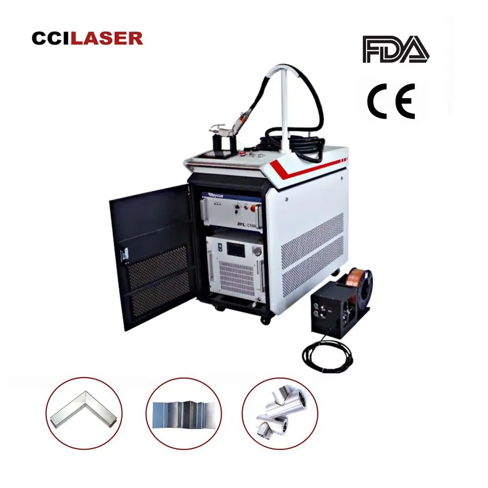 

24-36 Months Quality Warranty 1000W Handheld Fiber Laser Welding Machine Price 2000W for Carbon Steel Aluminum