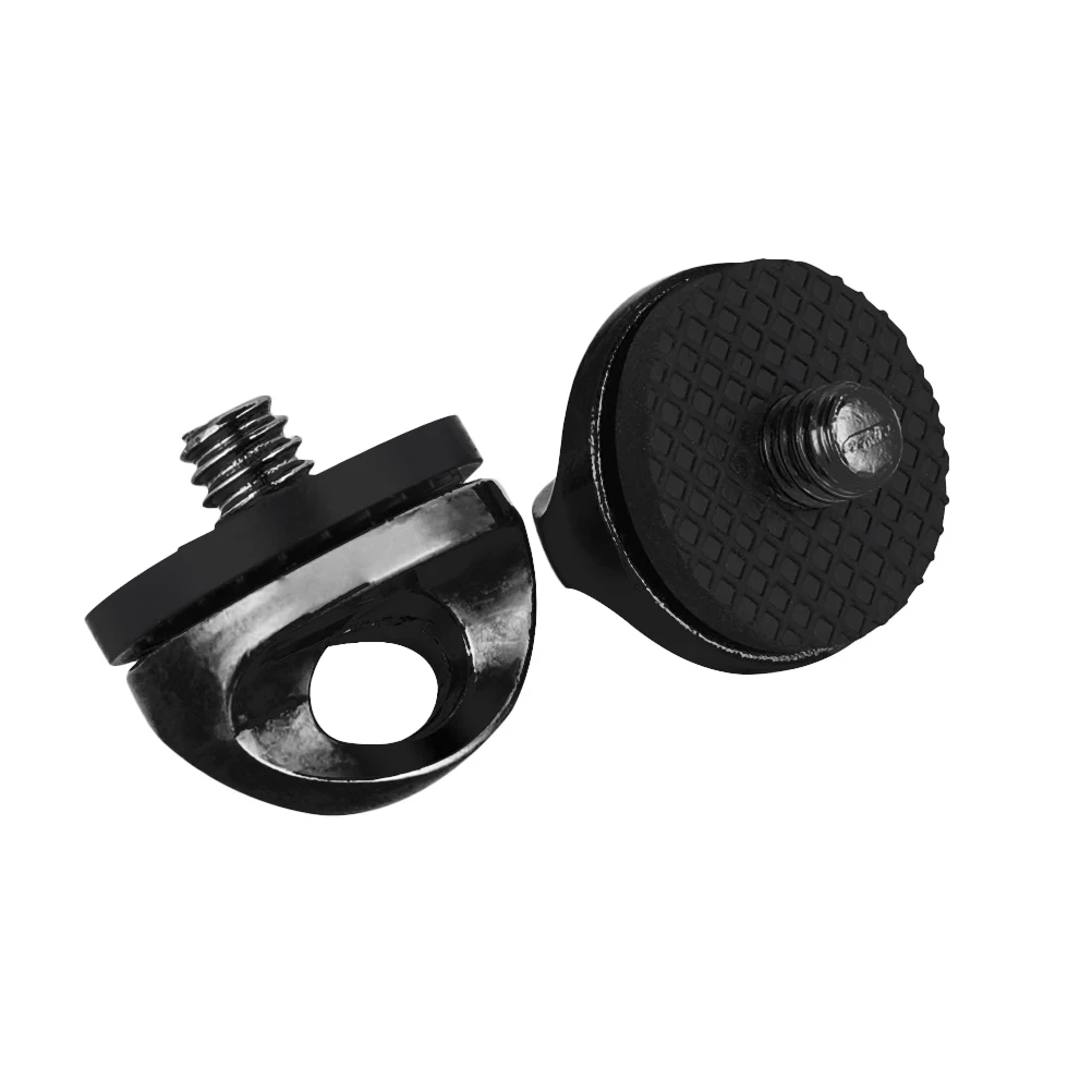 

2Pcs 14 Screw Hole Size Digital Camera Shoulder Strap Zinc Alloy Durable Cushion Pad Wear Resistance Camera Strap Screw