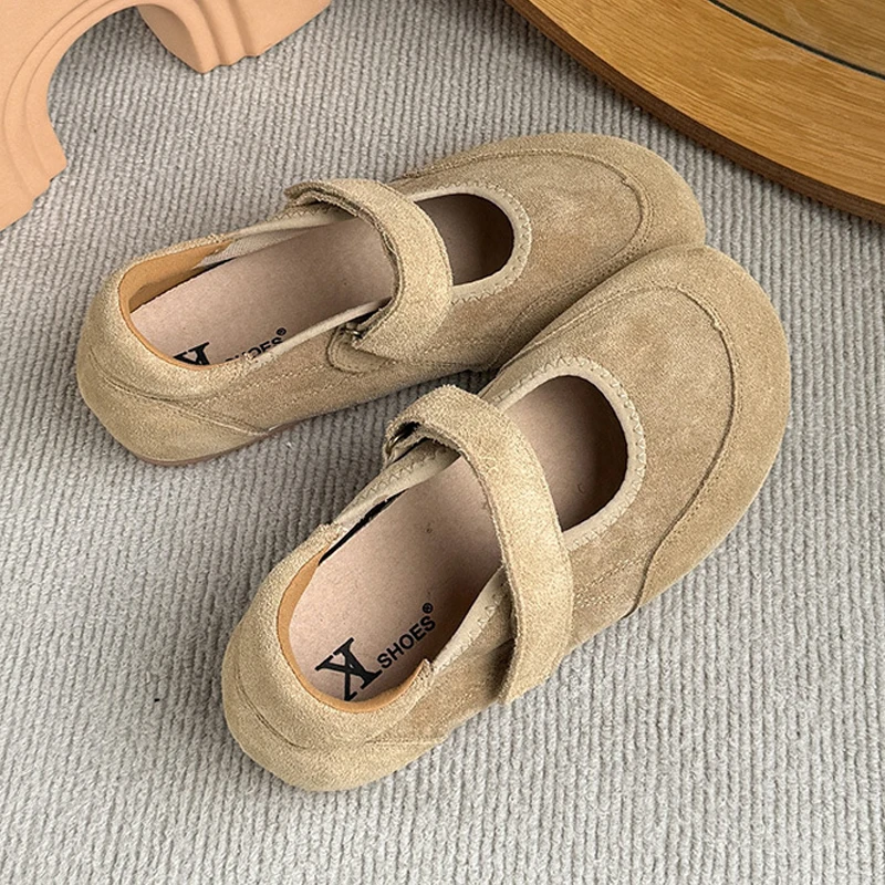 

Fashion Autumn Winter Flats for Ladies Mary Janes Shoes Women Comfort Loafers Soft Sole Ballet High Quality Shoes Lightweight