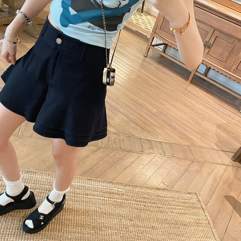 

VIMAS Recommended Commute Sle ort Pants Korean Version l Waist Cotton Polyester Elastic Fiber Ladies Casual Pants