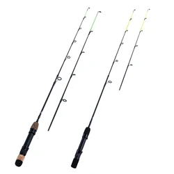 Goture Winter Ice Fishing Rods 28‘’ 32‘’ 2 tips Spinning Rod Cork Handle Ice pole Ultra-light Carp Fishing