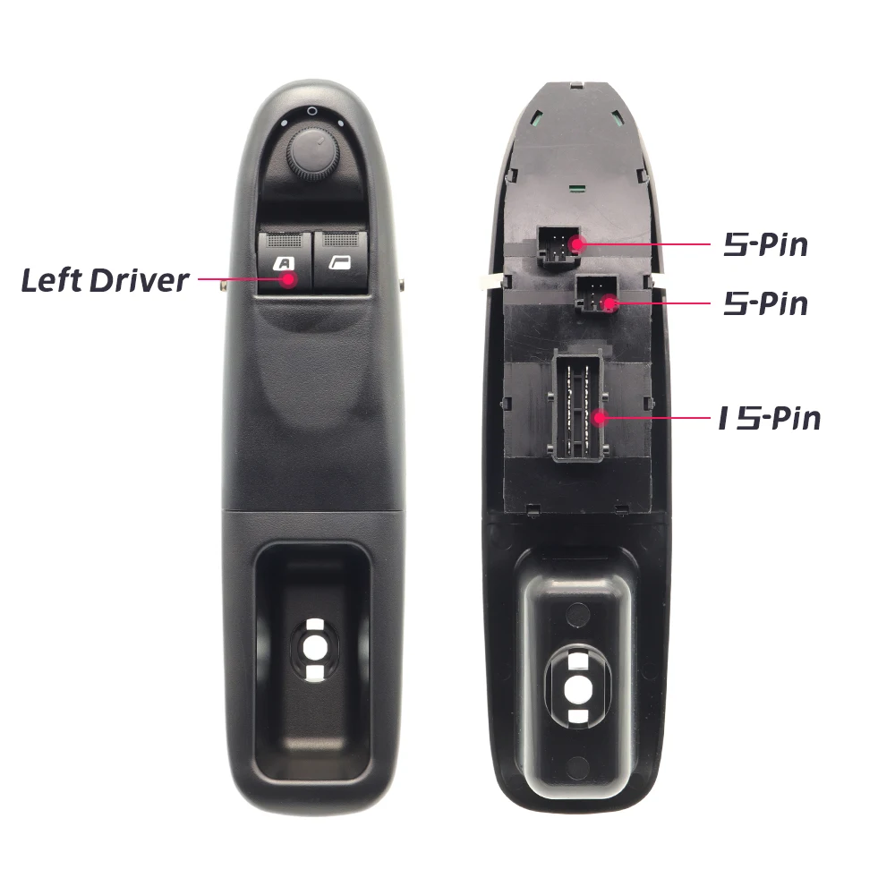 6552.YX 6552YX Car Power Window Master Switch Lifter Mirror Control Button Accessories 6552YX for Peugeot 406 1995 - 2007