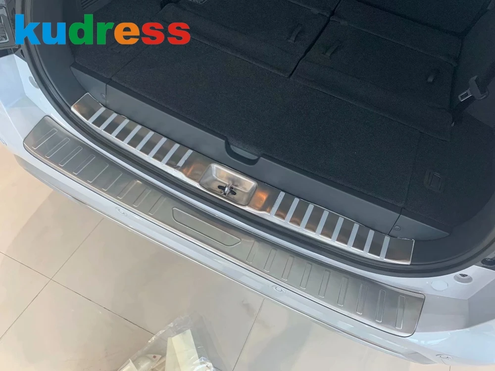 Rear Trunk Bumper Cover Trim For Mitsubishi Pajero/Montero/Shogun sport 2019-2024 Car Tailgate Door Sill Plate Guard Accessories