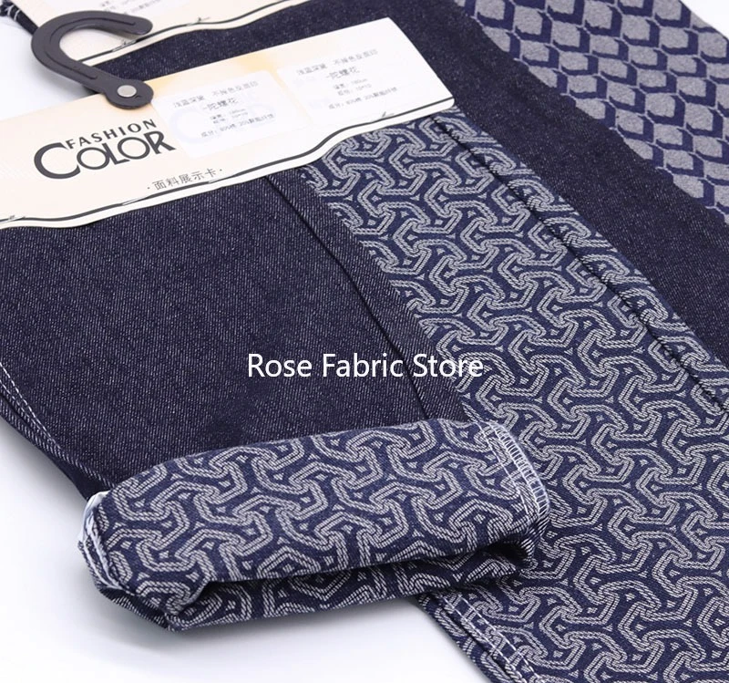 1 meter 10-count denim fabric  won't leave stains on the reverse side, suitable for denim jackets, jeans, dresses, DIY sewing