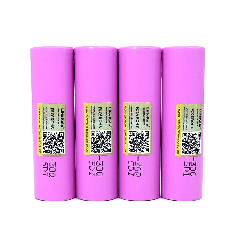 Liitokala New 30Q 18650 3000mAh Rechargeable battery INR1865030q 3.6V discharge 20A Max 35A Power batteries with BOX